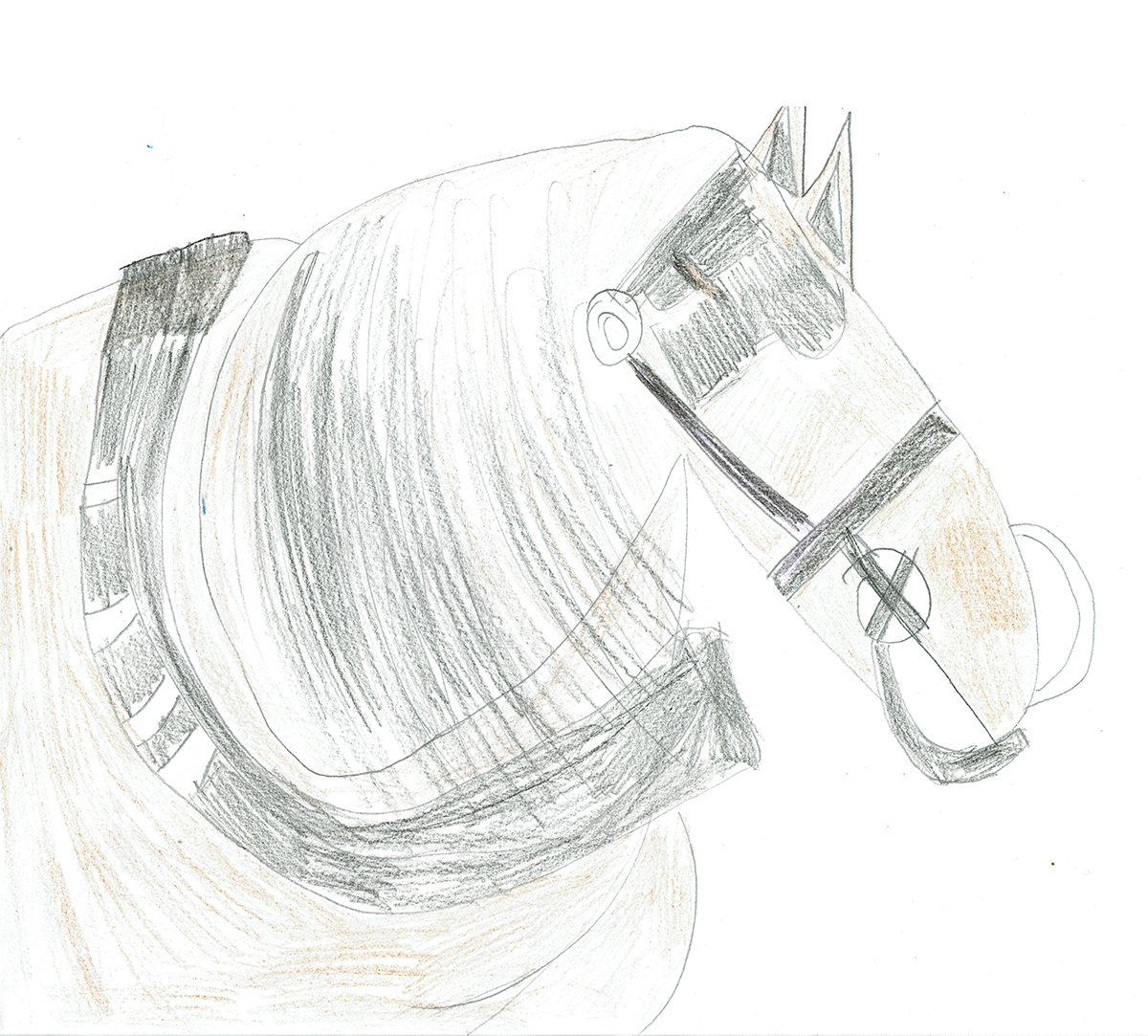Dessin de cheval